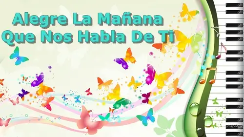 AlegreLaMañanaQueNosHablaDeTi