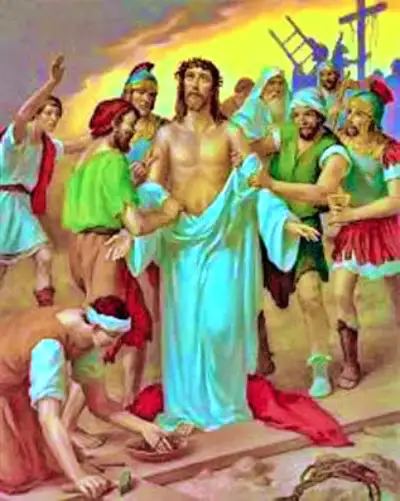 ViacrucisJesusDespojadoVestiduras