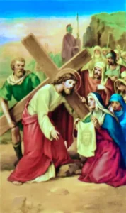 ViacrucisLaVeronicaEnjugaElRostroAJesus